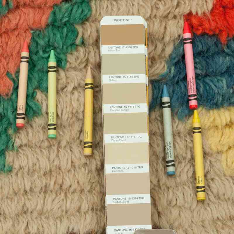 Multicolor Alfombra "Tulu" de estilo marroquí anudada a mano - 272 cm x 343 cm - K0033206