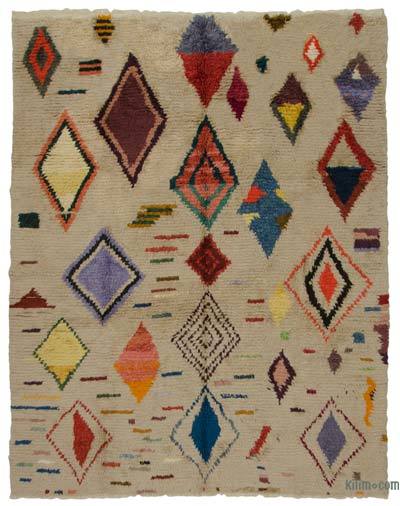 Multicolor Alfombra "Tulu" de estilo marroquí anudada a mano - 272 cm x 343 cm