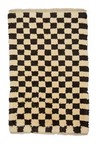 Brown, Beige New Turkish Tulu Rug - 4' 4" x 6' 4" (52" x 76")