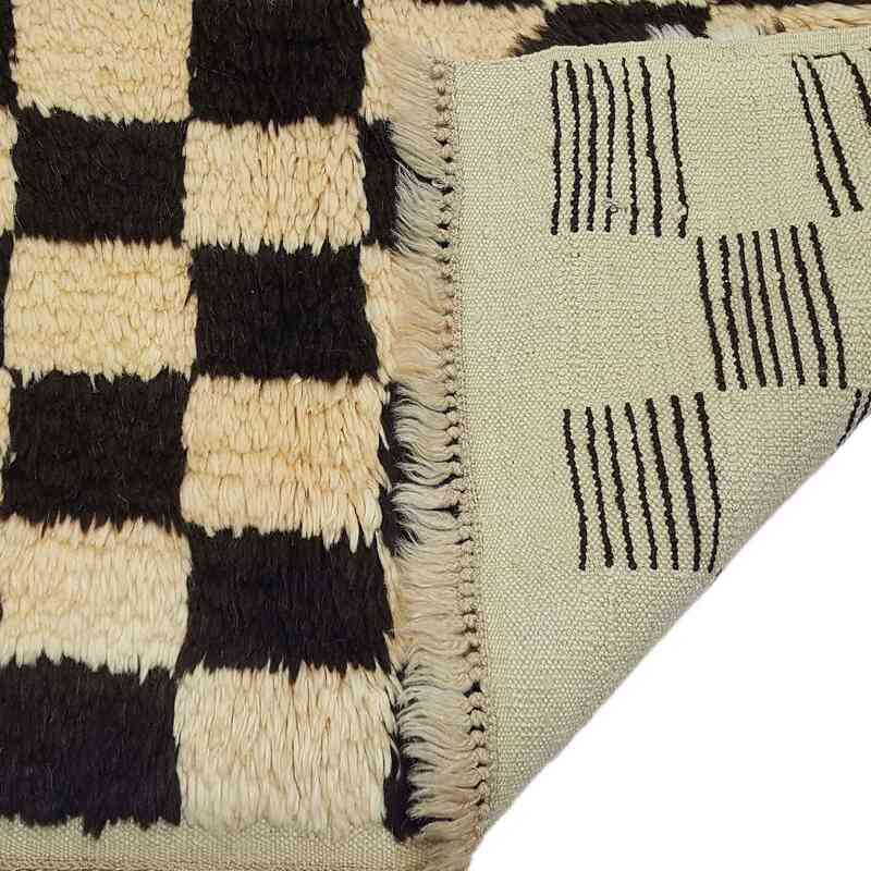 Marrón, Beige Nueva Alfombra Turca Tulu - 133 cm x 193 cm - K0033210