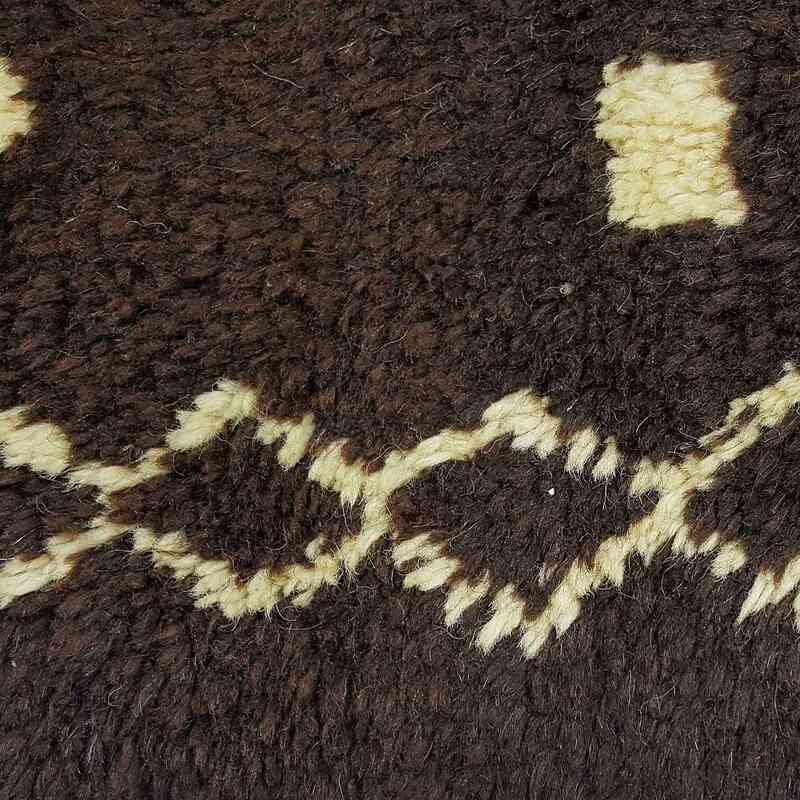 Brown New Turkish Tulu Rug - 5' 10" x 6' 10" (70" x 82") - K0033211