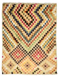 Multicolor New Turkish Tulu Rug