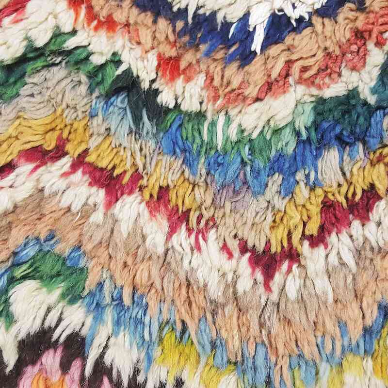 Multicolor Nueva Alfombra Turca Tulu - K0033221