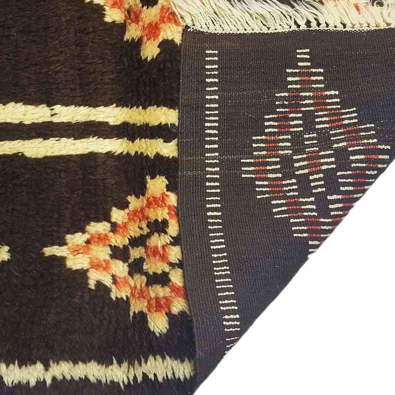 Marrón Nueva Alfombra Turca Tulu - K0033222