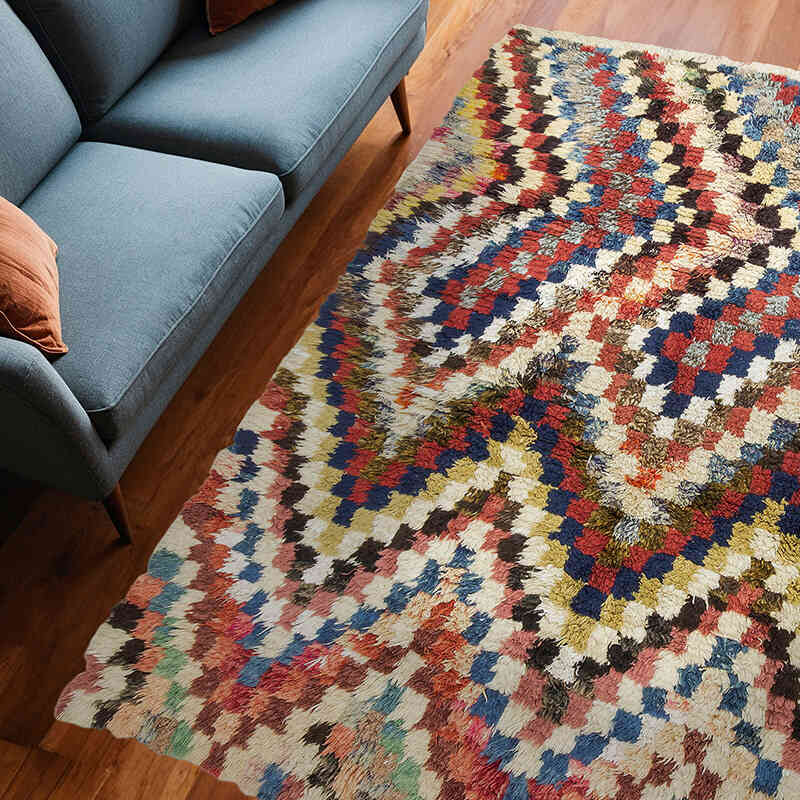 Çok Renkli Yeni Anadolu Tülü - 205 cm x 265 cm - K0033225