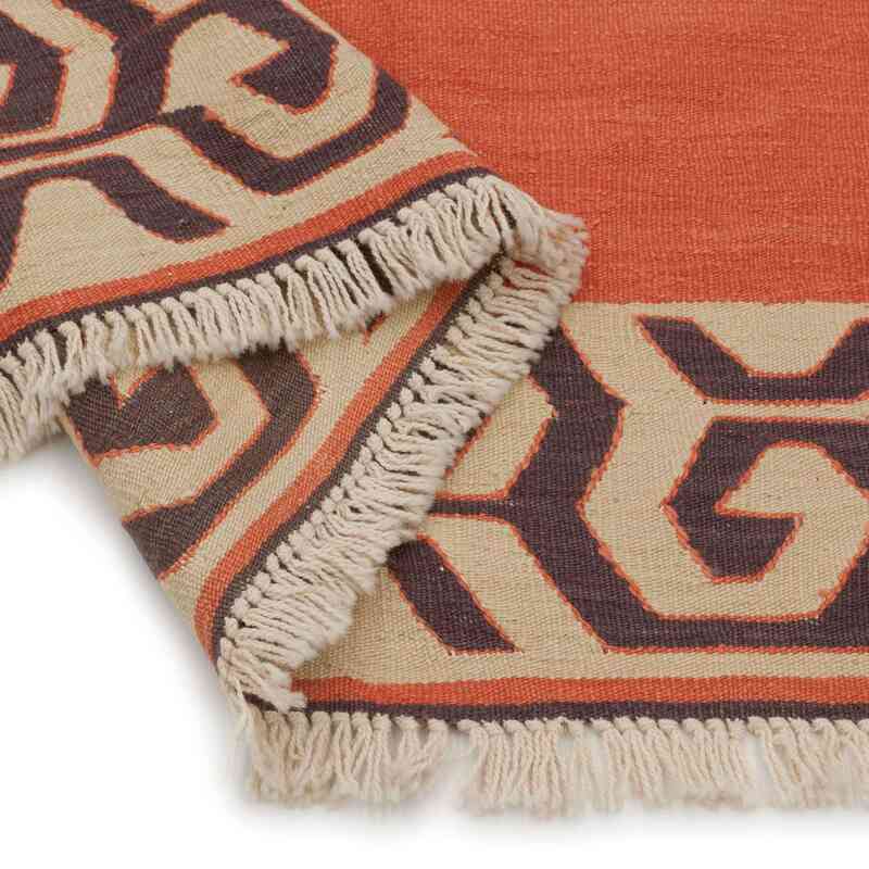 Kırmızı Yeni Kök Boya El Dokuma Kilim - 148 cm x 195 cm - K0033230