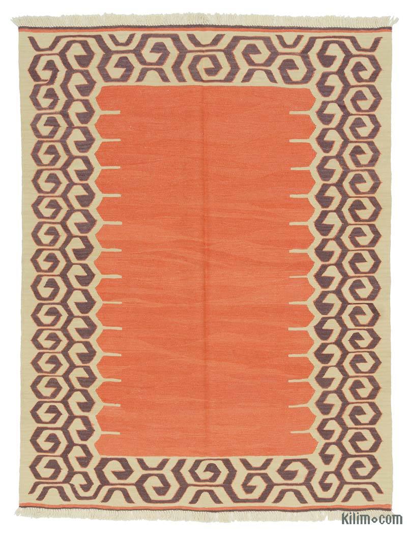 Kırmızı Yeni Kök Boya El Dokuma Kilim - 148 cm x 195 cm - K0033230