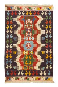 Çok Renkli Yeni El Dokuma Kilim