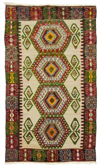 Çok Renkli Aydın Kilimi - 172 cm x 295 cm