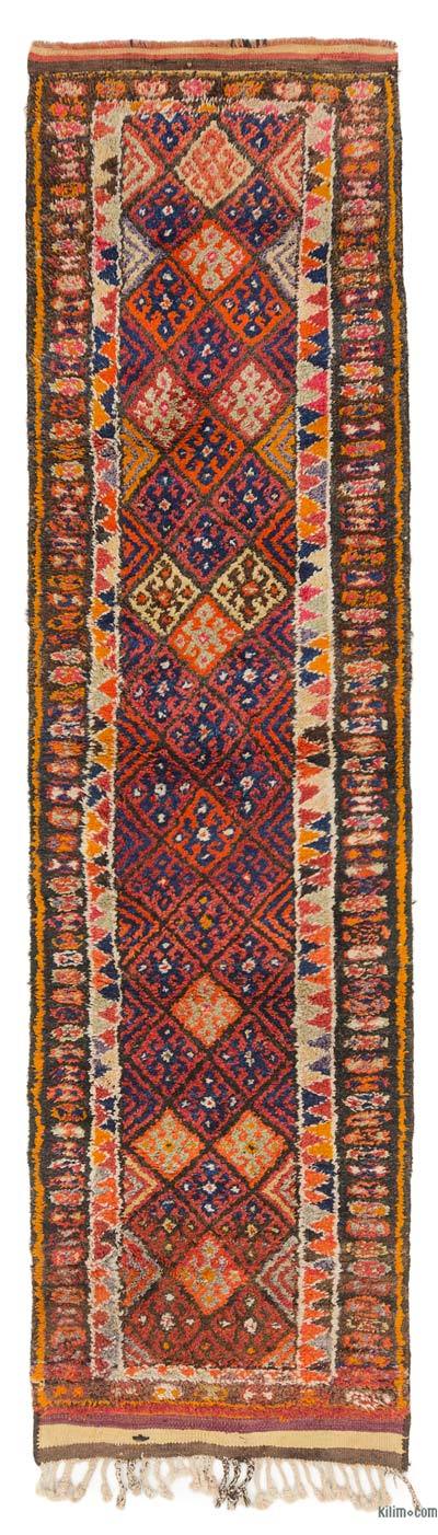 Vintage Anadolu Halı Yolluk - 90 cm x 334 cm