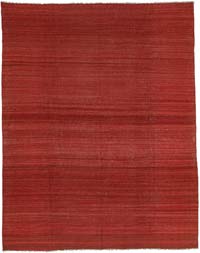 Red New Turkish Kilim Rug - 9' 1" x 11' 1" (109" x 133")