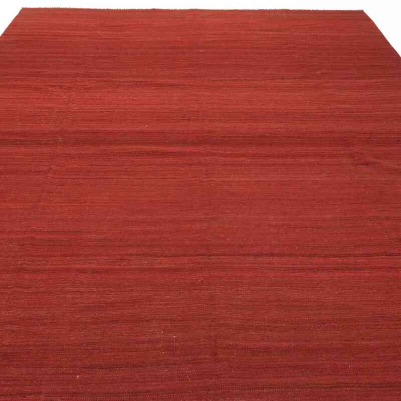 Kırmızı Yeni Kök Boya El Dokuma Kilim - 278 cm x 338 cm - K0033620
