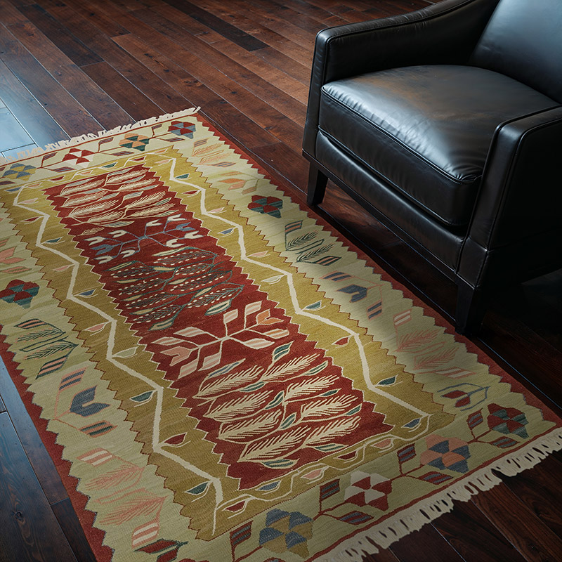 Multicolor New Handwoven Turkish Kilim Rug - 3' 9" x 5' 11" (45" x 71") - K0033774
