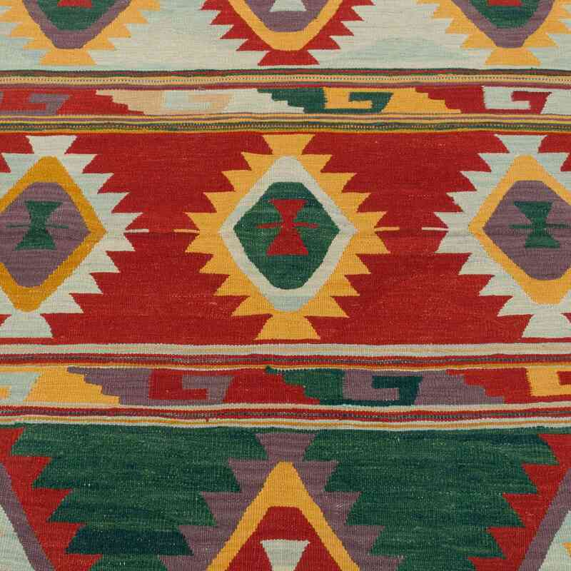 Multicolor New Handwoven Turkish Kilim Rug - 4'  x 5' 10" (48" x 70") - K0033787
