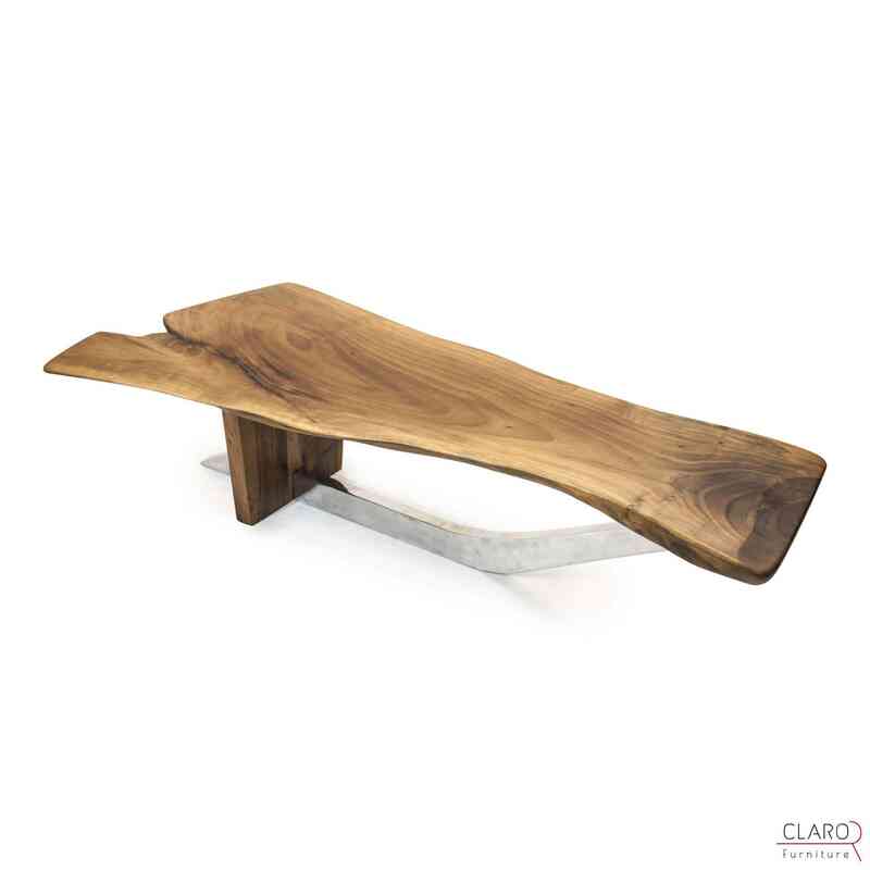 Walnut Slab Coffee Table - K0033812