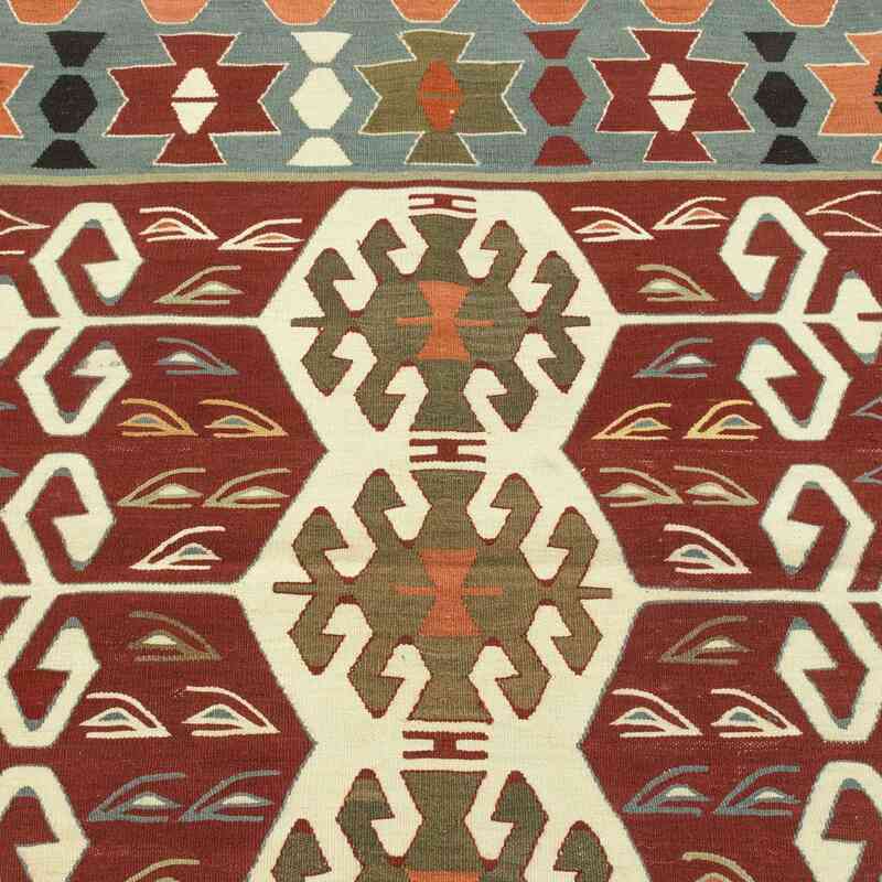 Multicolor New Handwoven Turkish Kilim Rug - K0033830