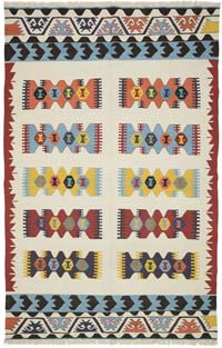 Multicolor New Handwoven Turkish Kilim Rug