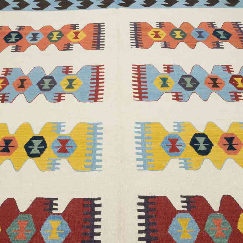 Multicolor New Handwoven Turkish Kilim Rug - K0033860