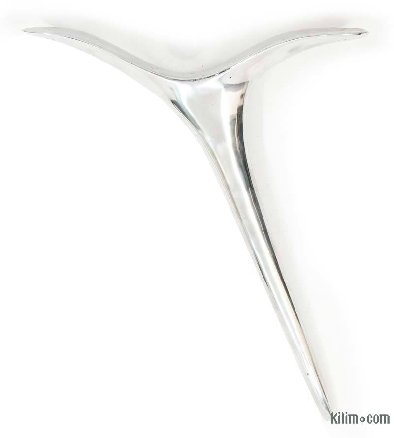 Aluminium Sand Cast Table Leg - Matte Finish (set of 4) - K0033996