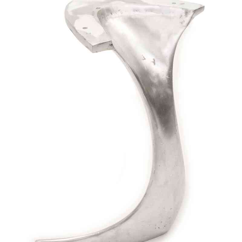 Mesa De Centro De Patas De Aluminio Fundido En Arena (juego De 2) - K0034000