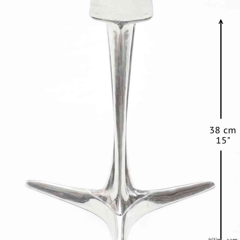 Mesa De Patas De Aluminio Fundido En Arena (juego De 2) - K0034010