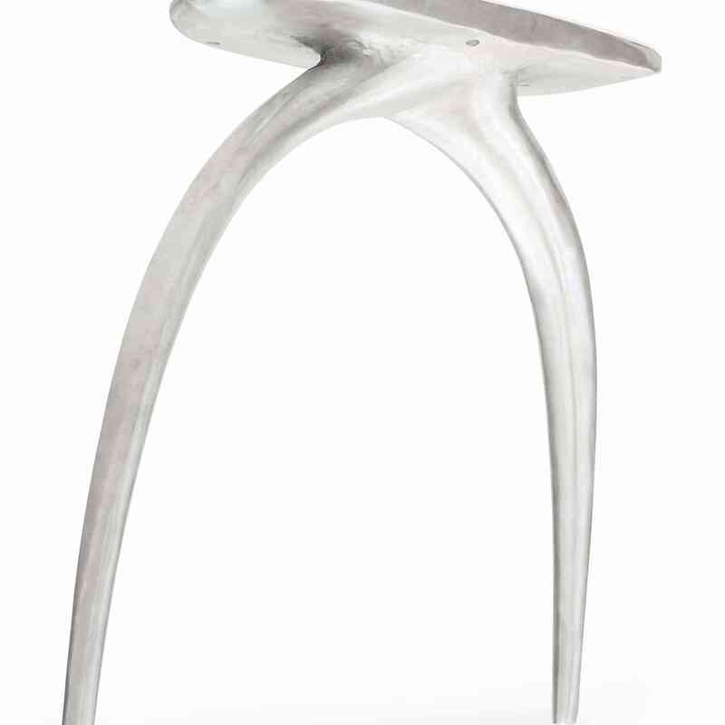 Aluminium Sand Cast Table Leg - Matte Finish (set of 2) - K0034025
