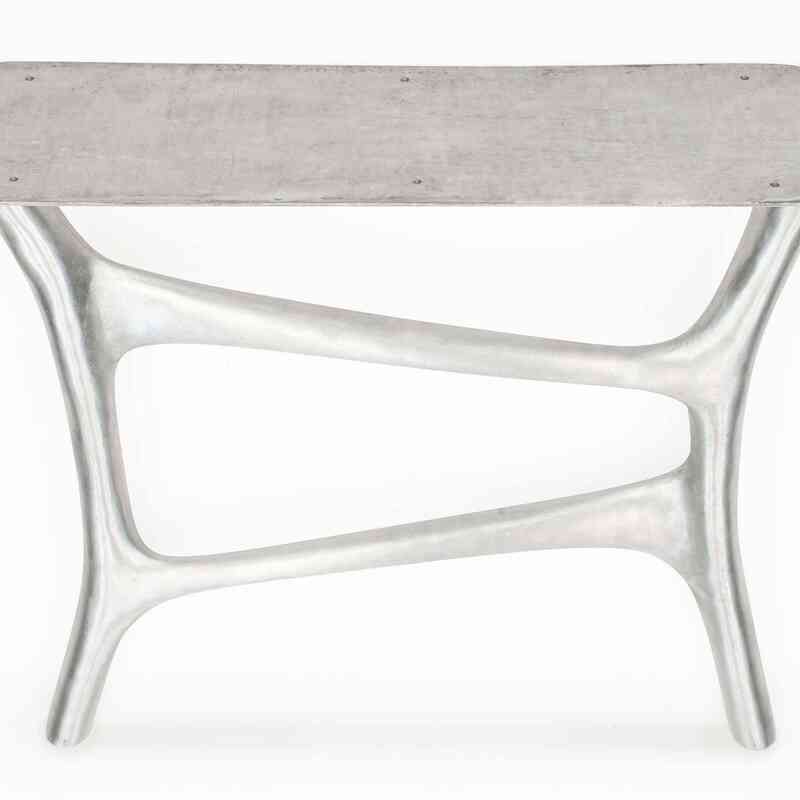 Mesa de Patas de Aluminio Fundido en Arena (Juego de 2) - K0034029