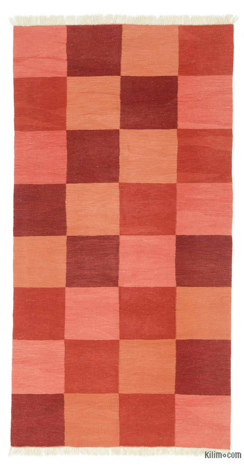 Kırmızı Yeni El Dokuma Kilim - K0034185