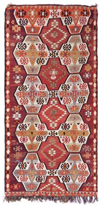 Kırmızı Mut Kilimi - 155 cm x 300 cm