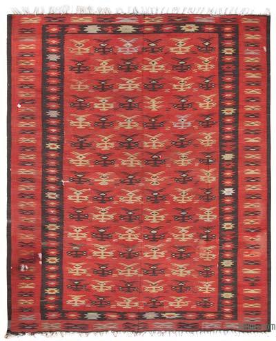 Kırmızı Manastır Kilimi - 290 cm x 355 cm