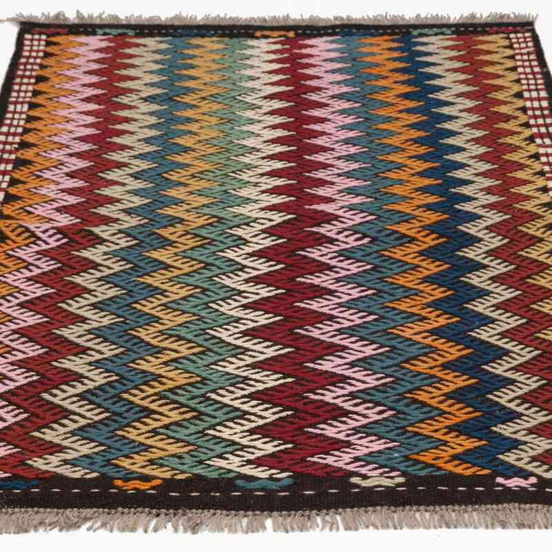 Çok Renkli Yeni Anadolu Zili Halısı - 103 cm x 182 cm - K0036313