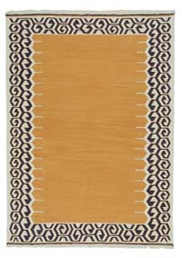 Orange New Turkish Kilim Rug