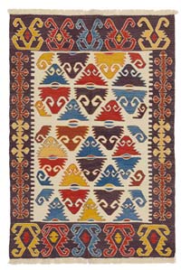 Multicolor New Handwoven Turkish Kilim Rug