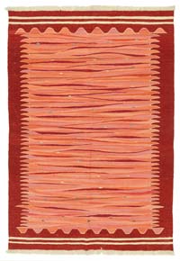 Kırmızı Yeni El Dokuma Kilim