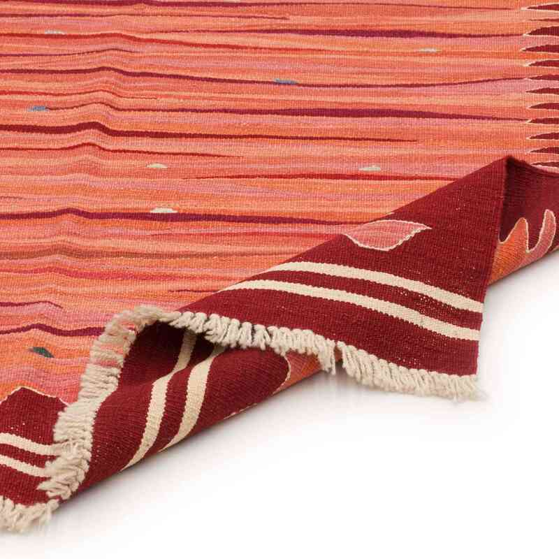 Kırmızı Yeni El Dokuma Kilim - K0036460