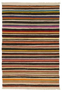 Multicolor New Handwoven Turkish Kilim Rug - 4' 1" x 5' 11" (49" x 71")