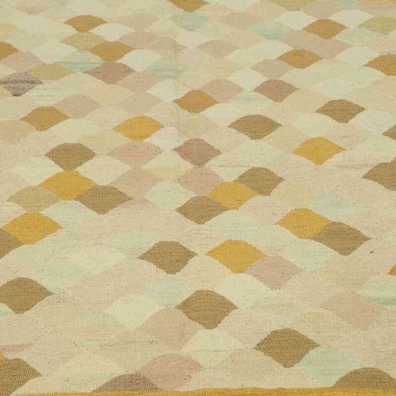 New Handwoven Turkish Kilim Rug - 4' 3" x 6'  (51" x 72") - K0036466