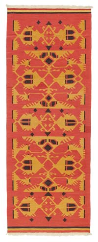 Yeni Kök Boya Yolluk Kilim - 94 cm x 246 cm