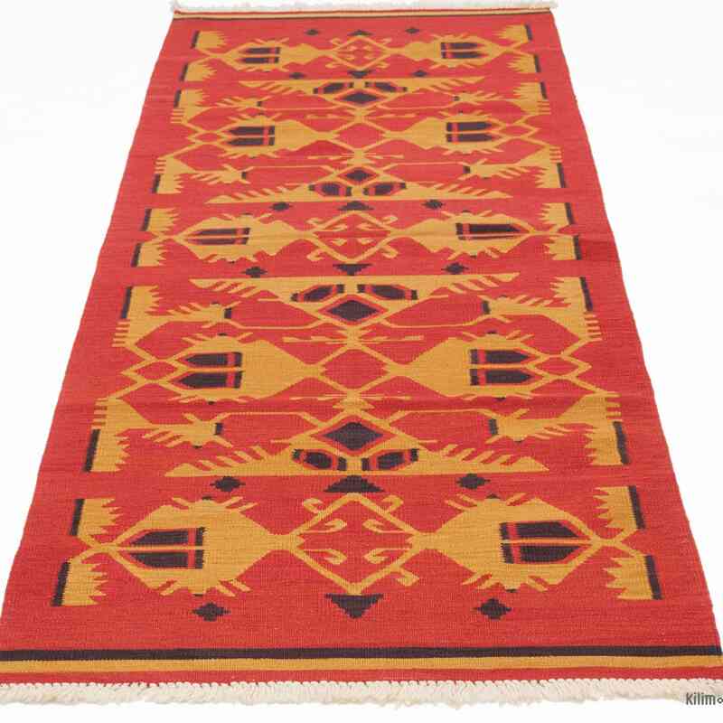 Nuevo Kilim Turco de Pasillo  - 94 cm x 246 cm - K0036475