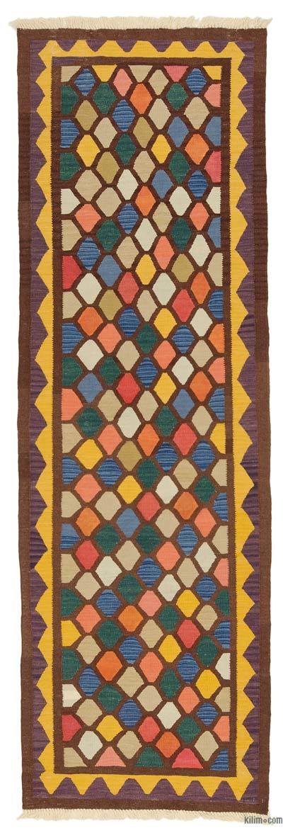 Çok Renkli Yeni Kök Boya Yolluk Kilim