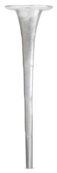 Aluminium Sand Cast Table Leg - Matte (set of 4)