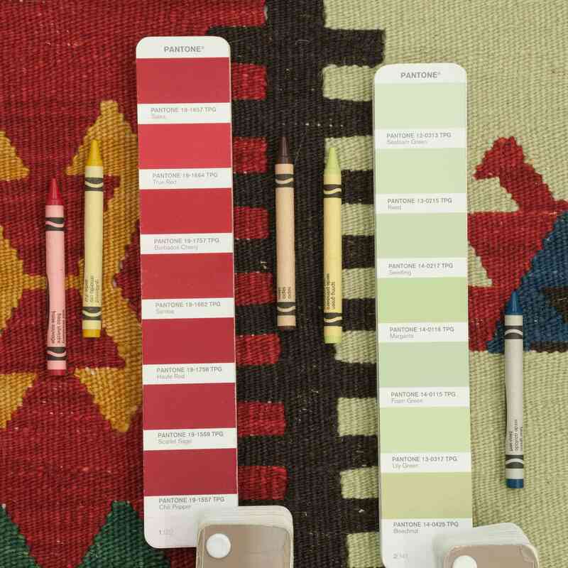Yeni Kök Boya El Dokuma Kilim - 151 cm x 203 cm - K0036509