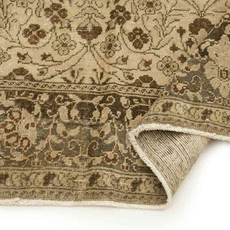 Alfombra Vintage Turca Anudada a Mano - 128 cm x 204 cm - K0036908