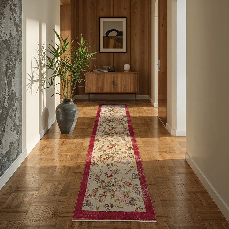 Alfombra Turca Vintage - 76 cm x 284 cm - K0036913