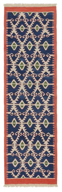 New Handwoven Turkish Kilim Runner