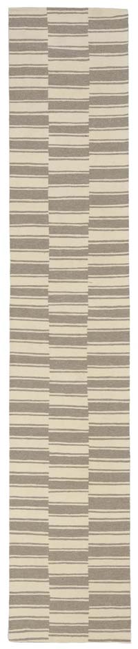 Beige Nuevo Kilim Turco de Pasillo