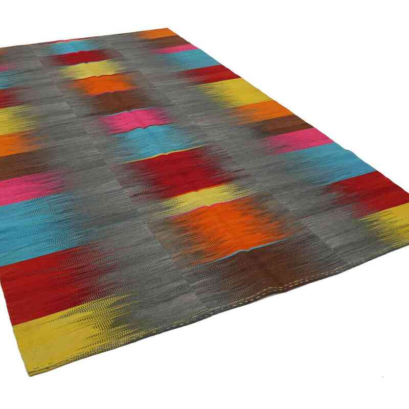 Çok Renkli Yeni Anadolu Kilimi - 210 cm x 339 cm - K0036999