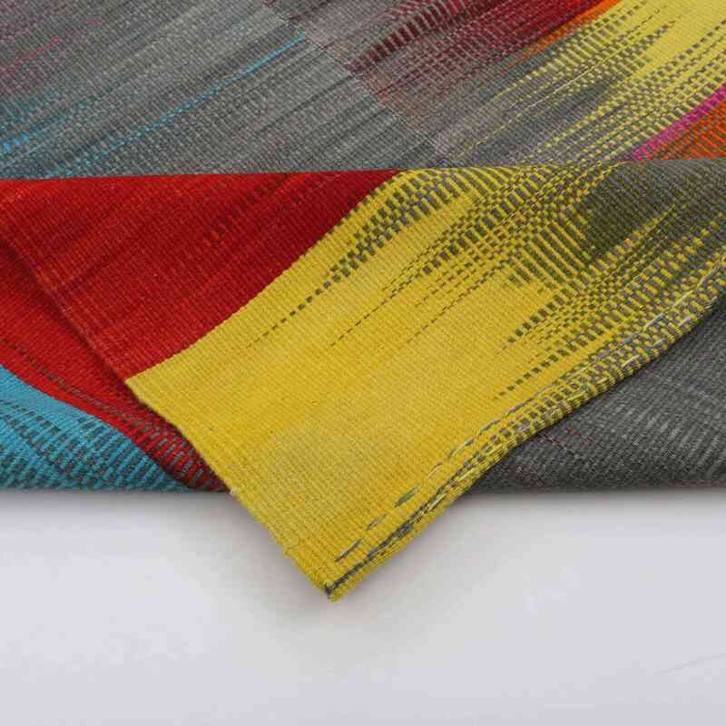 Çok Renkli Yeni Anadolu Kilimi - 210 cm x 339 cm - K0036999