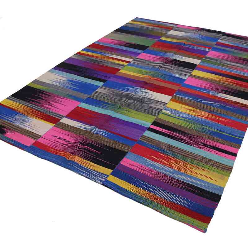 Çok Renkli Yeni Anadolu Kilimi - 207 cm x 293 cm - K0037004