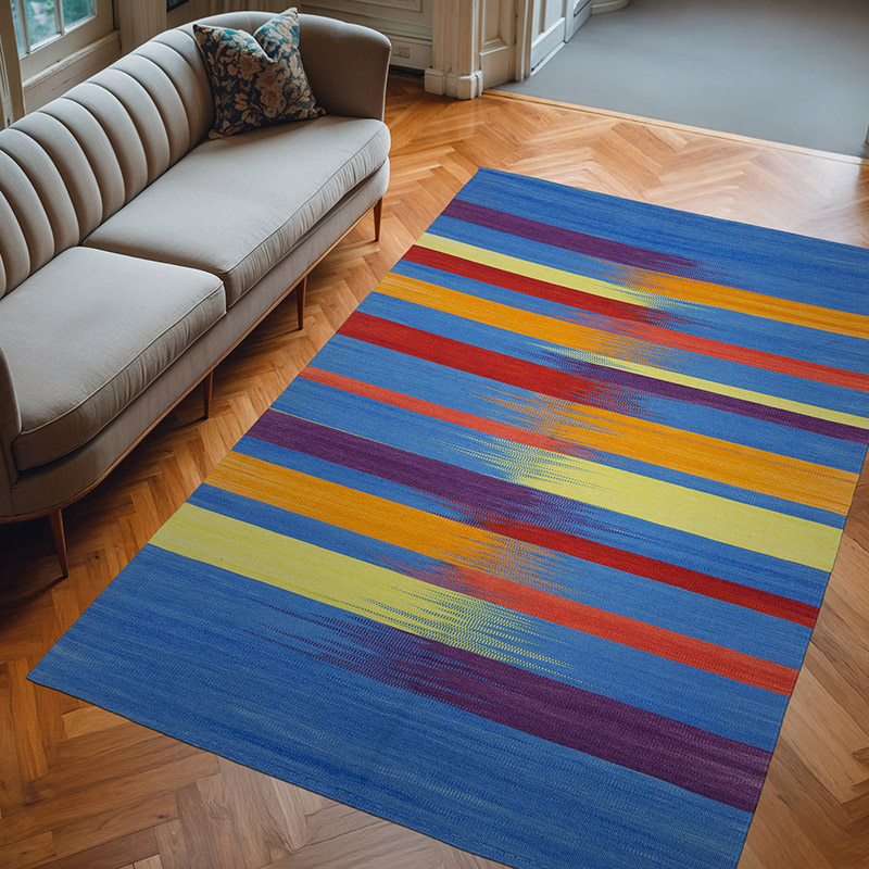 Çok Renkli Yeni Anadolu Kilimi - 181 cm x 279 cm - K0037022